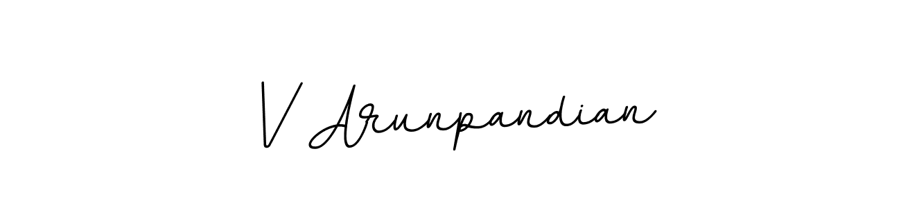 Here are the top 10 professional signature styles for the name V Arunpandian. These are the best autograph styles you can use for your name. V Arunpandian signature style 11 images and pictures png